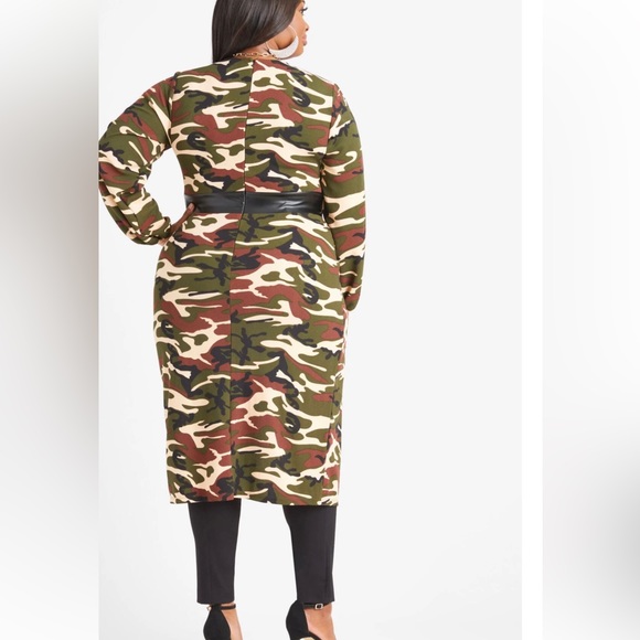 Brand New A..S. Camo Paneled Print Duster 26/28 - Picture 11 of 15